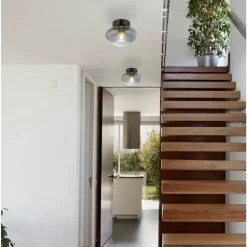 Plafonnier Globo SHAUN Noir, 1 lumière