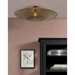 Plafonnier Good & Mojo BALI Noir, 1 lumière