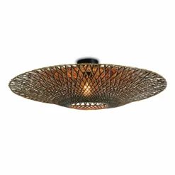 Plafonnier Good & Mojo BALI Noir, 1 lumière