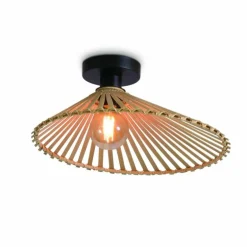 Plafonnier Good & Mojo BROMO Noir, 1 lumière