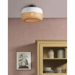 Plafonnier Good & Mojo MEKONG Noir, 1 lumière