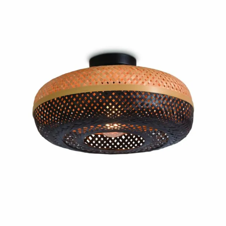 Plafonnier Good & Mojo PALAWAN Noir, 1 lumière