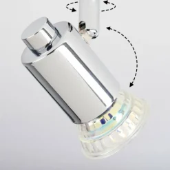 Plafonnier Grafberg Chrome, 1 lumière