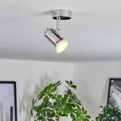 Plafonnier Grafberg Chrome, 1 lumière