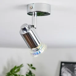 Plafonnier Grafberg Chrome, 1 lumière