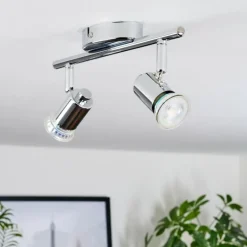 Plafonnier Grafberg Chrome, 2 lumières