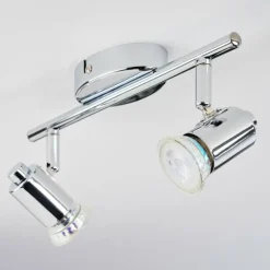 Plafonnier Grafberg Chrome, 2 lumières