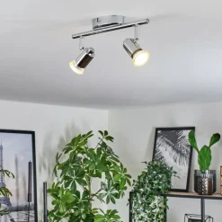 Plafonnier Grafberg Chrome, 2 lumières