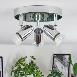 Plafonnier Grafberg Chrome, 3 lumières