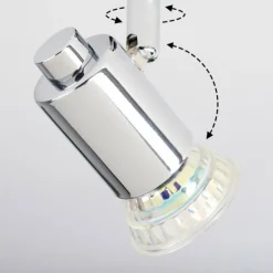 Plafonnier Grafberg Chrome, 4 lumières