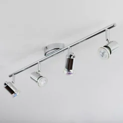 Plafonnier Grafberg Chrome, 4 lumières