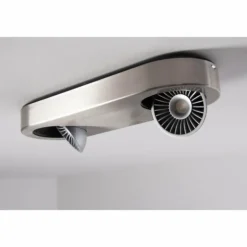 Plafonnier Granada LED Nickel mat, 2 lumières