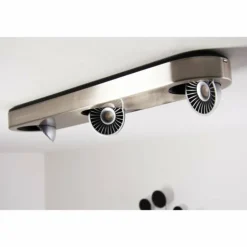 Plafonnier Granada LED Nickel mat, 3 lumières