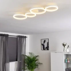 Plafonnier Grasse LED Blanc, 1 lumière