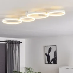 Plafonnier Grasse LED Blanc, 1 lumière