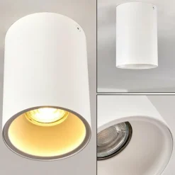 Plafonnier Grenada Blanc, 1 lumière