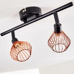 Plafonnier Grönhöj Noir, 2 lumières