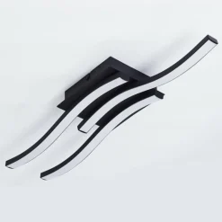 Plafonnier Grossari LED Noir, 3 lumières
