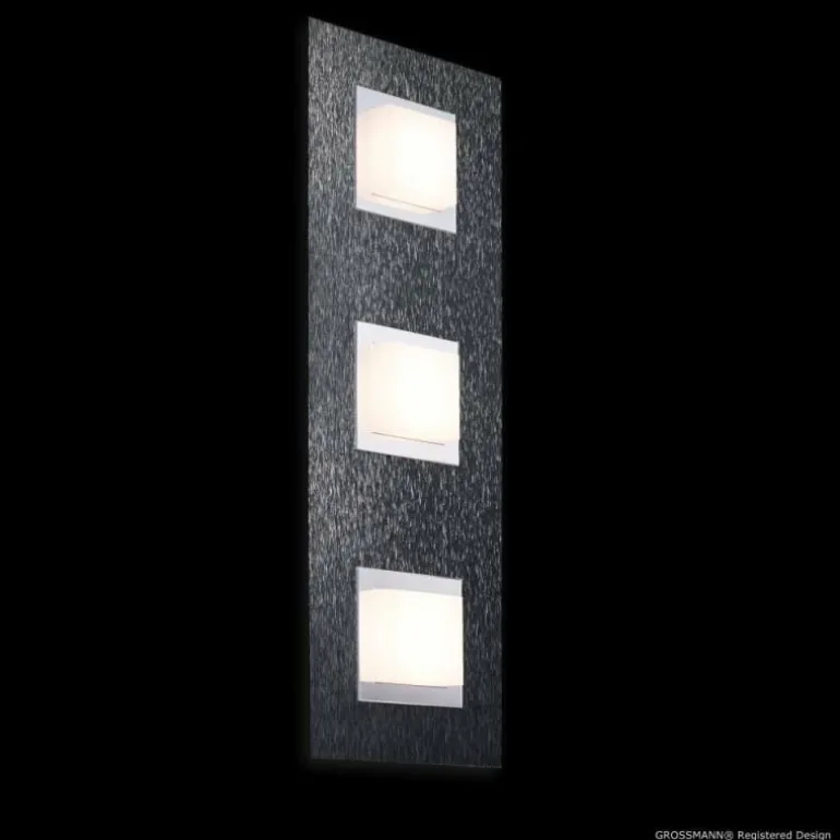 Plafonnier Grossmann BASIC LED Anthracite, 3 lumières