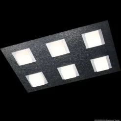 Plafonnier Grossmann BASIC LED Anthracite, 6 lumières
