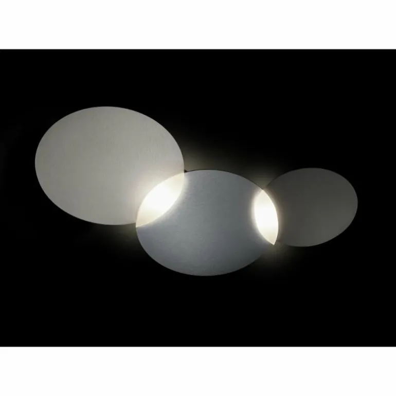 Plafonnier Grossmann CIRC LED Gris, Argenté, 1 lumière