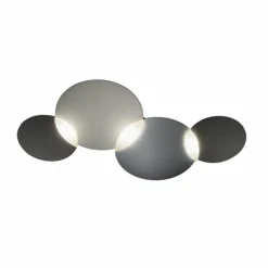 Plafonnier Grossmann CIRC LED Gris, Argenté, 1 lumière
