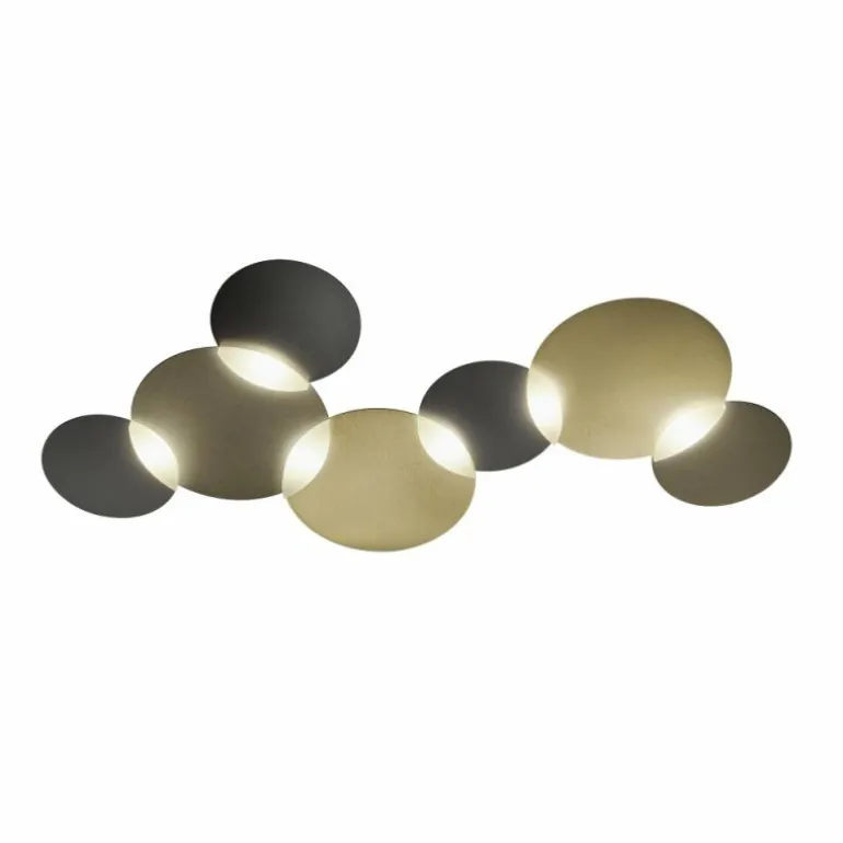 Plafonnier Grossmann CIRC LED Bronze, Laiton, 1 lumière