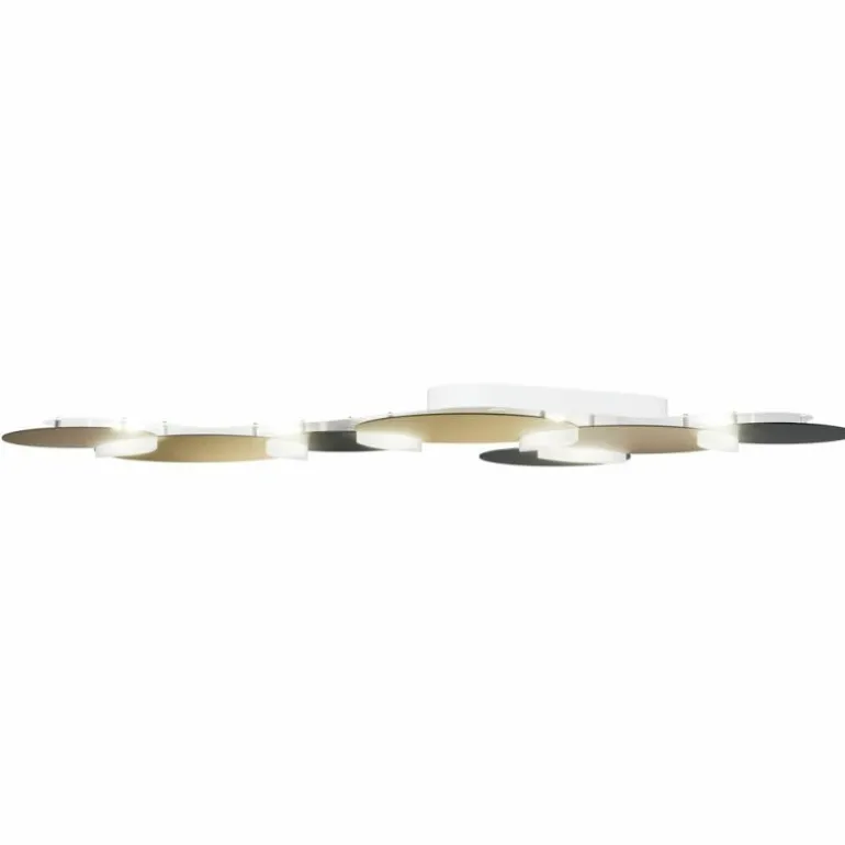 Plafonnier Grossmann CIRC LED Bronze, Laiton, 1 lumière