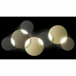 Plafonnier Grossmann CIRC LED Bronze, Laiton, 1 lumière