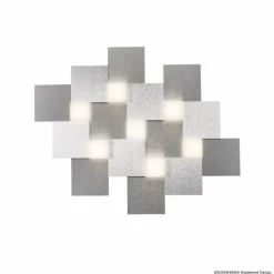 Plafonnier Grossmann CREO LED Aluminium, 7 lumières