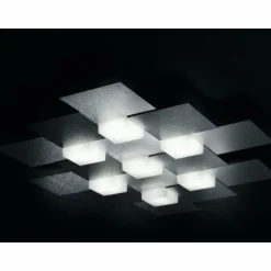 Plafonnier Grossmann CREO LED Aluminium, 7 lumières