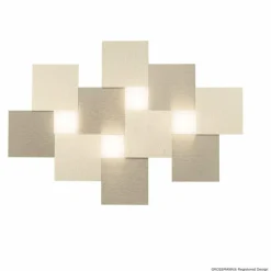 Plafonnier Grossmann Creo LED Champagne, 4 lumières
