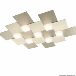 Plafonnier Grossmann Creo LED Champagne, 7 lumières