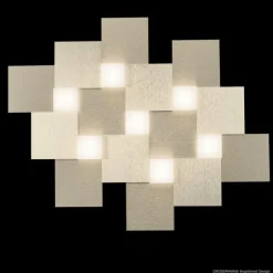 Plafonnier Grossmann Creo LED Champagne, 7 lumières