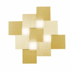 Plafonnier Grossmann CREO LED Laiton, 4 lumières