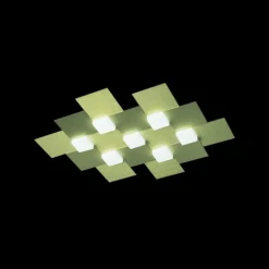 Plafonnier Grossmann CREO LED Laiton, 7 lumières