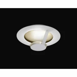 Plafonnier Grossmann FLAT LED Brun, Or, Blanc, 1 lumière
