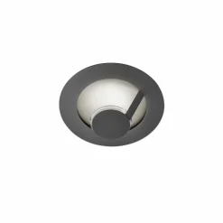 Plafonnier Grossmann FLAT LED Gris, Argenté, 1 lumière