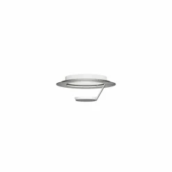 Plafonnier Grossmann FLAT LED Gris, Argenté, 1 lumière