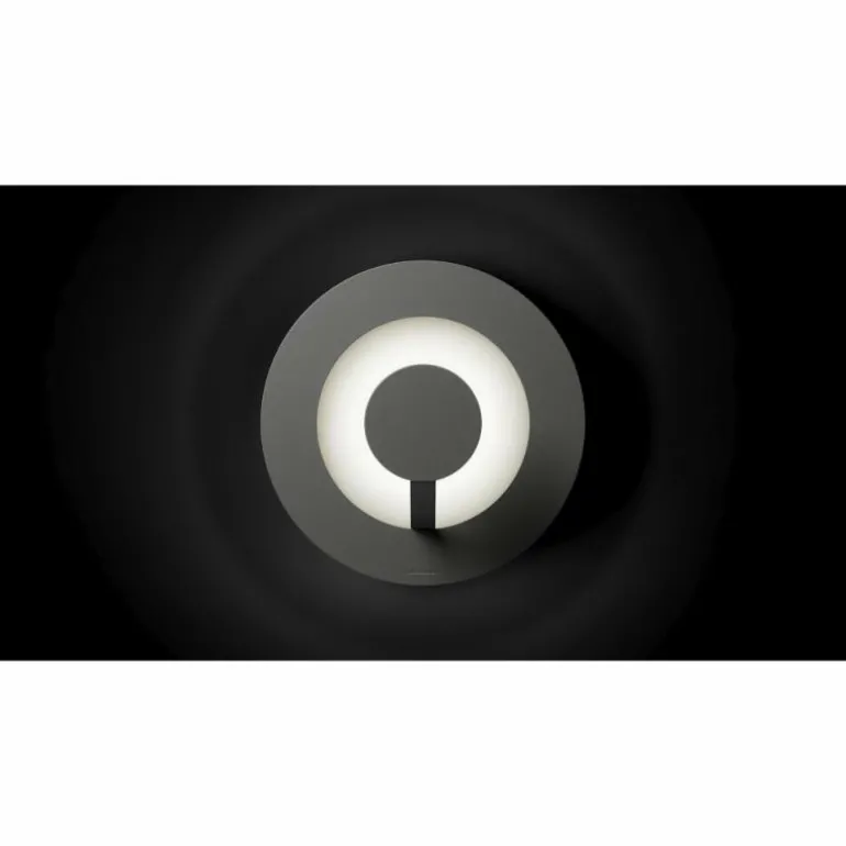 Plafonnier Grossmann FLAT LED Gris, Argenté, 1 lumière