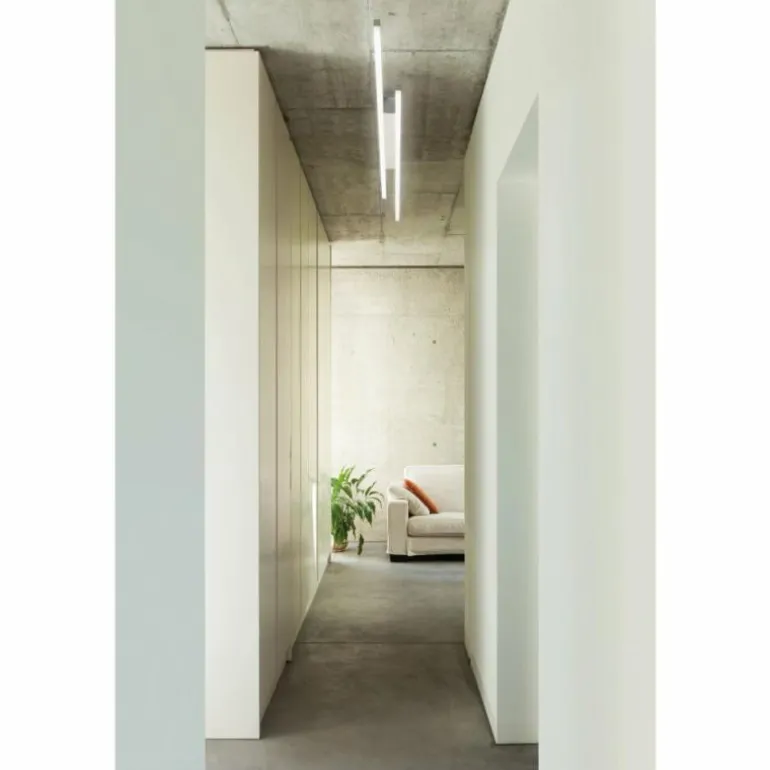 Plafonnier Grossmann FORTE LED Aluminium, 8 lumières