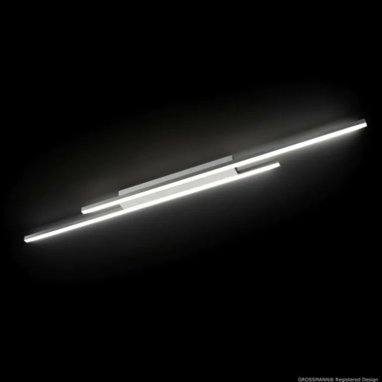 Plafonnier Grossmann FORTE LED Aluminium, 8 lumières
