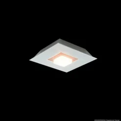 Plafonnier Grossmann KARREE LED Aluminium, Cuivre, 1 lumière