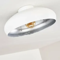 Plafonnier Guayo Aluminium, 1 lumière