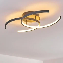 Plafonnier Guinea LED Anthracite, 2 lumières