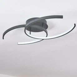 Plafonnier Guinea LED Anthracite, 2 lumières