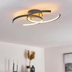 Plafonnier Guinea LED Anthracite, 2 lumières