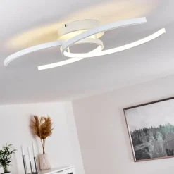 Plafonnier Guinea LED Blanc, 2 lumières