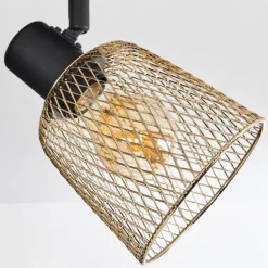 Plafonnier Guitton Noir, 2 lumières