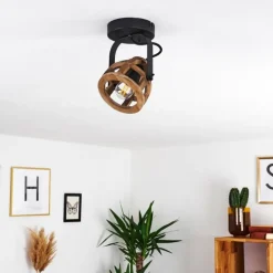 Plafonnier Haervej Noir, 1 lumière